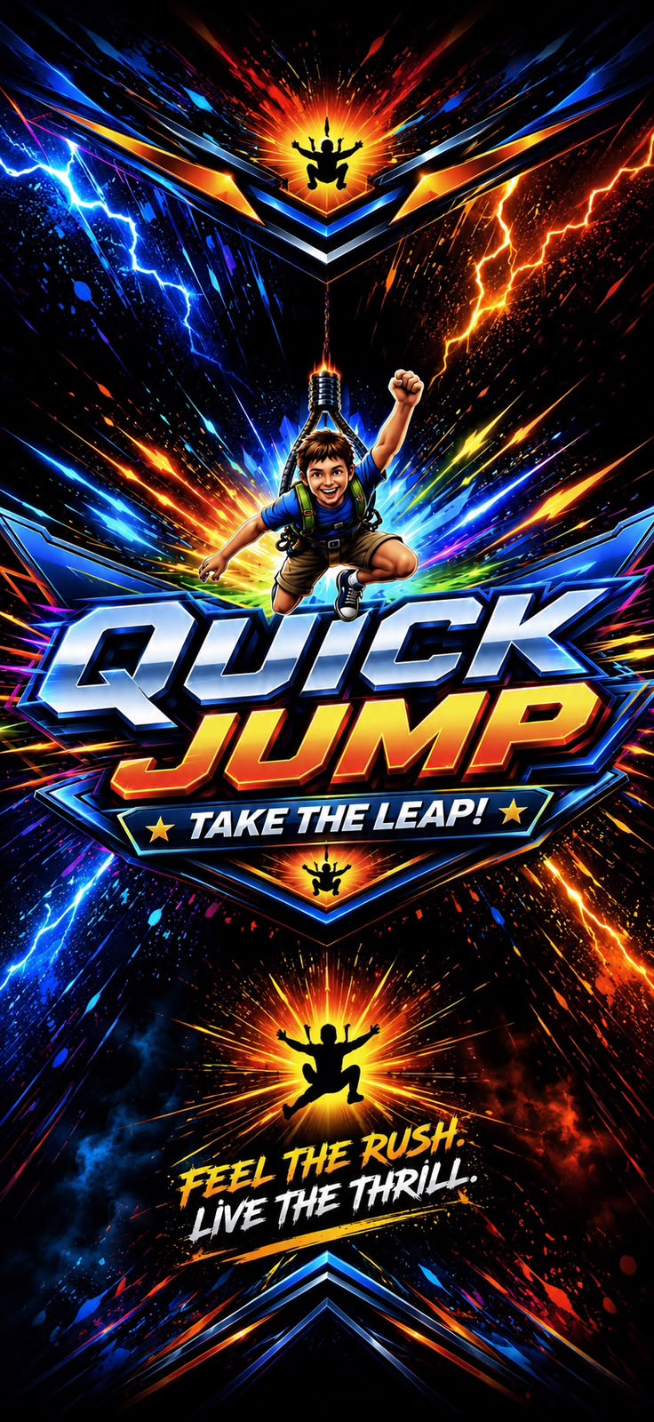 Quick Jump — the jump tower at the venue